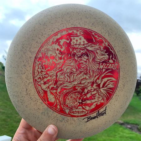 Limited Edition artwork by Brian Allen printed on Disc Golf Discraft discs printed by Detroit Disc Company