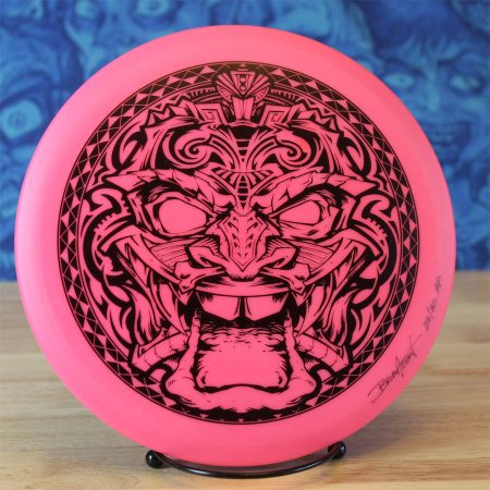 Limited Edition artwork by Brian Allen printed on Disc Golf Discraft discs printed by Detroit Disc Company